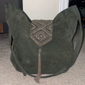 Over the shoulder Anthropologie bag!! With beading